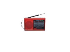 Portable AM FM Radio Bluetooth USB Micro SD Card Rechargeable Camping Outdoor