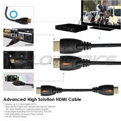 [66ft ~ 50ft | Support Full HD 4K 3D 1080p] with 24K Gold Plated HDMI Cable lot