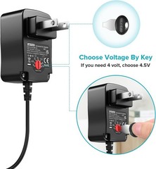 Versatile 12W Plug-in Universal Adapter with 8 Tips – Ideal for Home and Travel