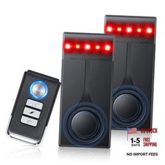 108dB Car Alarm System – Anti-Theft Vibration Sensor – Two Alarms – One Remote