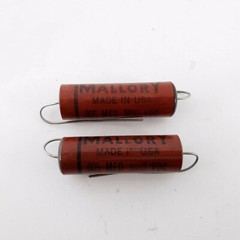2 X 0.005uF 10% 3000V MALLORY CAPACITOR. GEM3025. 19 CP ENA