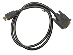 2 x 3ft HDMI to DVI-D 24+1 Pin Monitor Display Adapter Cables Male/Male HD HDTV