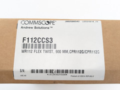 NEW ANDREW F112CCS3 FLEX TWIST WR112 900MM CPR112G WAVEGUIDE