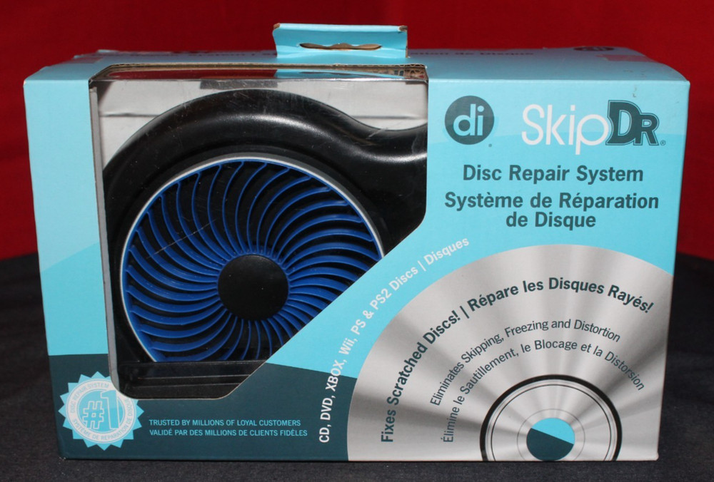 Digital Innovations 1018300 SkipDr Manual CD & DVD Disc Repair System