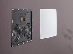 Monoprice Amber 3-Way Carbon Fiber In-Wall Speaker Center Channel – Dual 5.25in