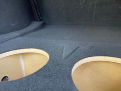 ZEnclosures 2-10″ Subwoofer Sub Box for the TESLA MODEL 3 with LOGO