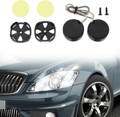 2 Pair 1 inch Car Tweeters 1000W Black Super High Frequency Micro Dome Piezo