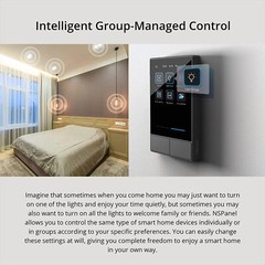 SONOFF NSPanel Smart Home WiFi Smart Scene Wall Switch Works with Alexa & Google