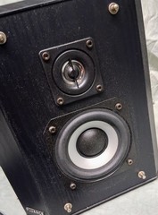 Fluance Speakers AVBP2 Set of 2 Black Bookshelf Speakers