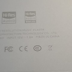 HiBy R6 III Gray High-Resolution Portable Music Player (Parts or Repair)