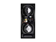 Monoprice 3-Way Carbon Fiber In-Wall Speaker – 6.5in With Ribbon Tweeter (Each)