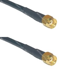 LMR200 RP-SMA MALE to RP-SMA MALE Coax RF Cable USA-Ship Lot