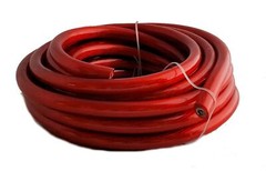 IMC AUDIO 0 Gauge 1′ Ft Ground Wire Cable Red Power Car Audio Amp Awg