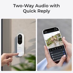 Reolink Home Hub with Video Doorbell Battery Security Camera Wi-Fi Local Storage