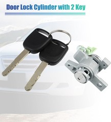 1 Set Door Lock Cylinder Set Kit with 2 Keys for Odyssey 2005 2006 2007 2008 200