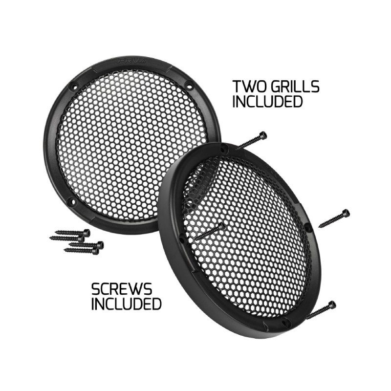 PRV Audio 6GRILL-MESH 6.5″ Loudspeaker Grill Pair