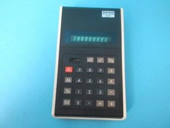 AWESOME VINTAGE MINTRON ELECTRONIC CALCULATOR 818D SUPER RARE GOOD SHAPE