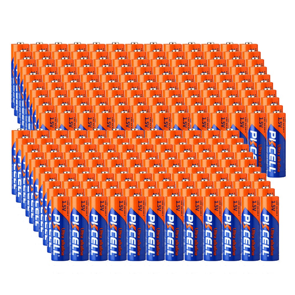 500Pcs Double A Cell 1.5V LR6 AM-3 EN91 PC1500 Alkaline AA Batteries Bulk Lots