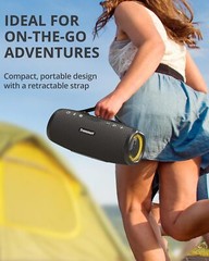 Tronsmart Mirtune S100 Bluetooth Speaker,50W Waterproof,20H Playtime Party Audio