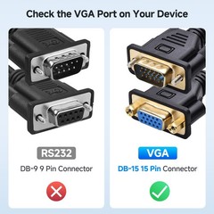 VGA Cable Male To Female 15 Pin PC Monitor TV LCD Plasma Hd Svga Lead 1m – 5m