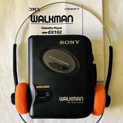 SONY Walkman WM-EX102 Cassette Player – New Belt – Reconditioned