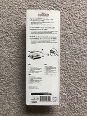NEW Phillips High Speed HDMI 1.3a Cable 6 ft – 24k Gold Plated Connectors.