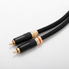 Pair 5N OFC Pure Copper Conductor Wire HiFi Audio Signal Interconnect RCA Cable