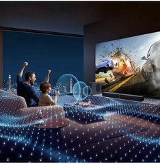 MZEIBO Sound Bar with Subwoofer, 120W Soundbar for Smart TV