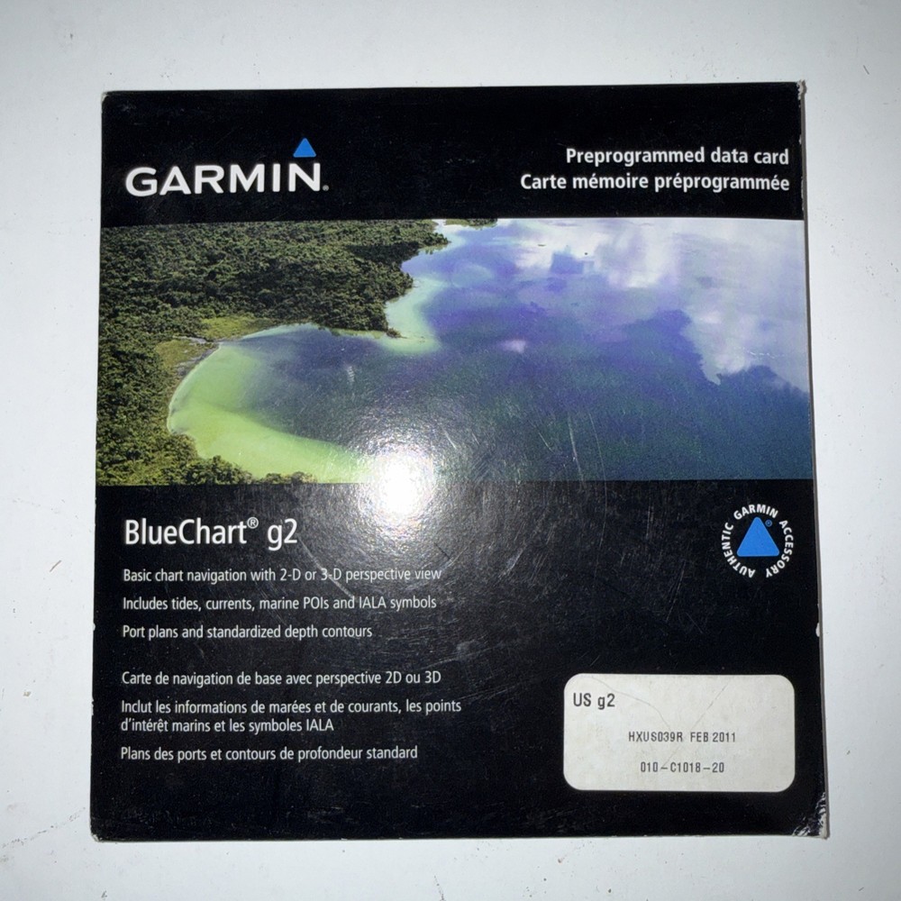 Garmin Bluechart g2 hxus039r 2011 Micro SD Card 010-C1018-20 – US All & Canadian