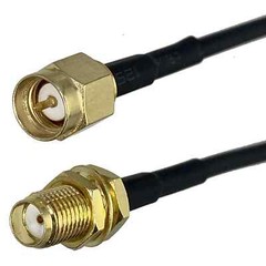 RG174 SMA RP SMA to SMA RP SMA Male & Female Nut Connector RF Coaxial Cable