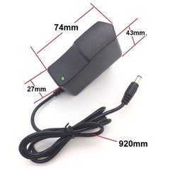 4.5V 0.5A AC/DC Adapter Power Supply for Home Electronics with 5.5×2.1mm Plug