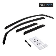 in-Channel Incredibly Durable Rain Guards for Toyota Tundra For Tundra 07-21