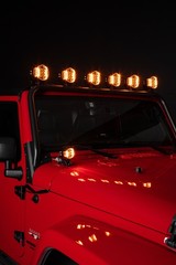 AUXBEAM 5inch Side Shooter LED Work Light Bar Pods Fog Lamp Offroad Driving DRL