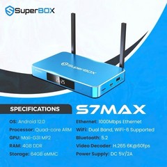 🔥 NEW RELEASE 2026 SUPERBOX S7 MAX – Better Than S6 Max, Ultra, 1-2 DAY SHIP🔥