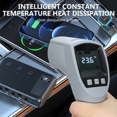 9 in 1 Multi Car Cigarette Lighter Socket Expander USB Charger Power Adapter