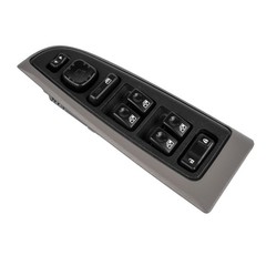 Door Lock and Power Window Switch & Gray Bezel Assy for GMC Sierra 1500 2500 HD