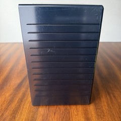 Atlantic 30 CD Storage Case Holder Rack Wall Mountable Black Plastic Retro