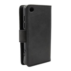 Samvix Book Style Black Leather Case for iPlatinum Music Q6 MP3 Player