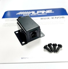Alpine RUX-KNOB Remote Bass Level Control with 5m Connection Cable New Original