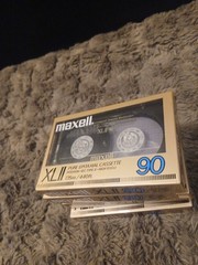 Maxell XL-II 90-minute Blank Audio Pure Epitaxial Cassettes Lot Of 4 135m/440ft