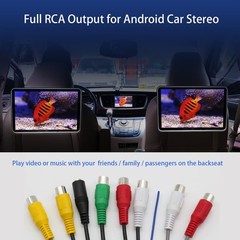 20 Pin Car Radio RCA Harness Adapter Android Stereo Plugs | RCA Wiring Harness C