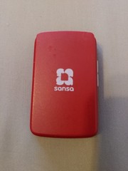 SanDisk Sansa Clip Zip 4GB SDMX22 FM MP3 Player, RED, Very Good, Tested, USA