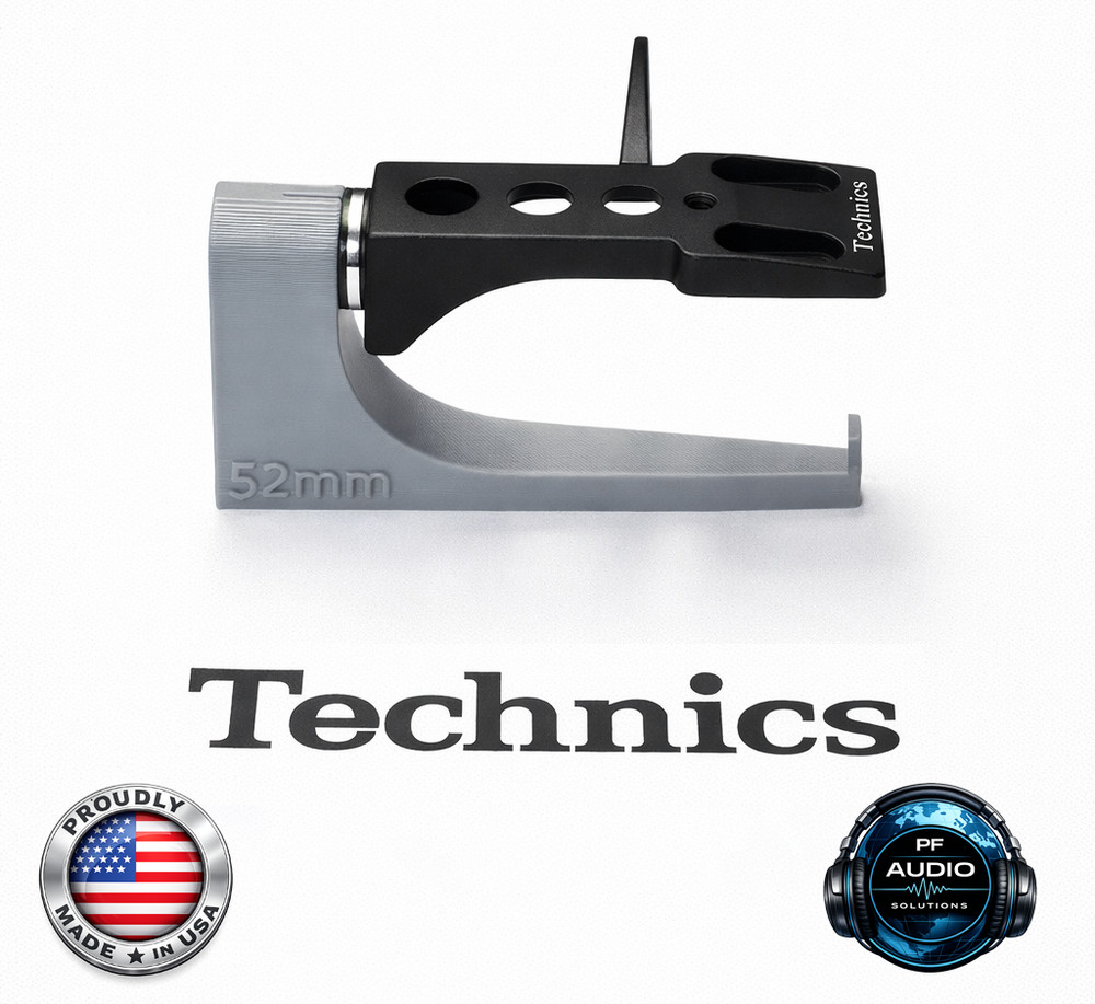 Technics 1200 1210 MK2 Turntable Headshell + gold wires ,accesories SFPCC31001K1
