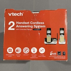 VTech CS5229-2 Cordless Answering System with Caller ID 2x Handsets Openbox New