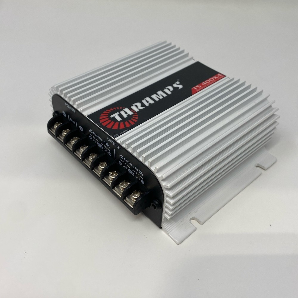 Taramps TS 400×4 V2 4-Channel Car Amp 400W RMS Silver/Black Small