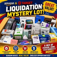 USA Liquidation Mystery Bundle – Assorted New Overstock Goods Lot