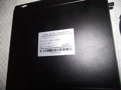 THOR FIBER, FIBER OPTIC TRANSMITION SYSTEM F-4A-TX, FIBER AUDIO COVERTER