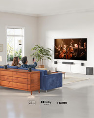 7.1Ch Dolby Atmos Sound System with Subwoofer & App Control for Home Theater