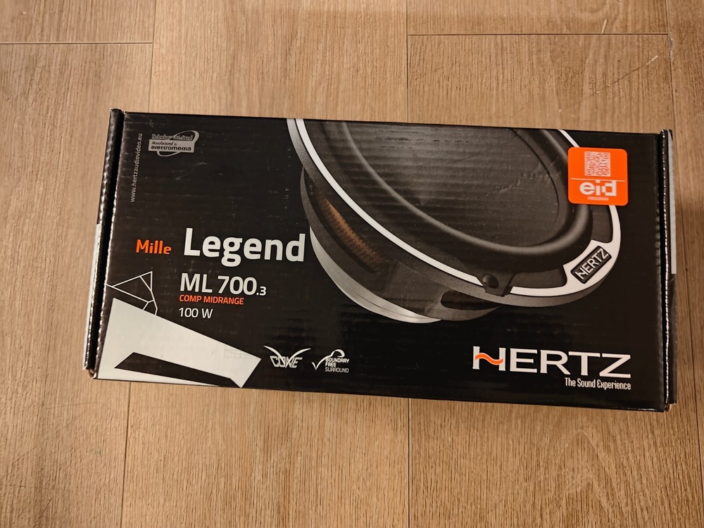 HERTZ ML 700.3 MILLE LEGEND MIDRANGES 3″-70mm, open box/never played