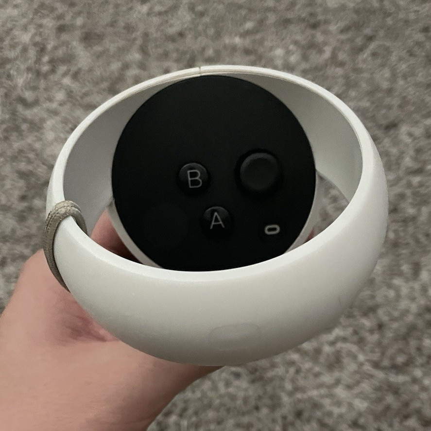 Oculus VR Touch Motion Controllers for Oculus Controller – White/Black